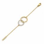 18K Gold Eternal Orbit Lab-Grown Diamond Tennis Bracelet for Women