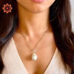 Keshi Pearl Charm Pendant - Shraddha Shree Gems