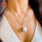 Keshi Pearl Charm Pendant - Shraddha Shree Gems - Image 2