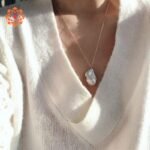 Japan Keshi Pearl Pendant Silver Pendant - Image 2