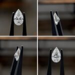 1.50 Carat Pear Cut Shape Loose Lab Grown Diamond - Image 2