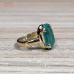 Natural Emerald (Panna) Gemstone Ring - Image 3