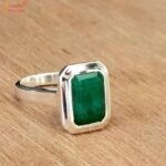 Certified Emerald Ring, Panna Gemstone Ring - Image 5