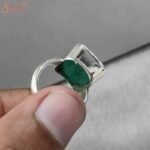 High Quality Emerald Gemstone Ring - Image 4