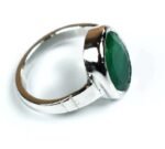 Natural Zambian Emerald Ring - Image 2