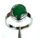 Natural Zambian Emerald Ring