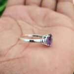 Natural Amethyst Gemstone Ring - Image 3