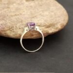Natural Amethyst Gemstone Ring - Image 5