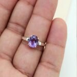 Natural Amethyst Gemstone Ring - Image 6