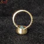 Natural Emerald Ring, Panna Gemstone Panchdhatu Ring - Image 3
