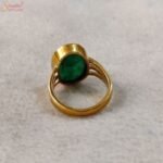 Natural Emerald Panchdhatu Ring, Panna Ring - Image 7