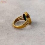 Natural Emerald Panchdhatu Ring, Panna Ring - Image 3