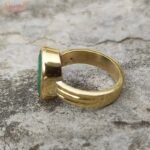 Natural Emerald (Panna) Gemstone Ring - Image 3