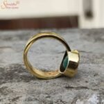 Natural Emerald (Panna) Gemstone Ring - Image 5