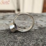 Certified Iolite Gemstone Ring In Sterling Silver - Image 5