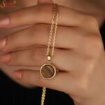 Natural Round Tiger Eye Necklace - Image 2